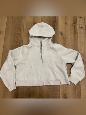 lululemon athletica Cream Half-Zip Hoodie